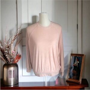 Universal Threads Pink Velvet Sweater